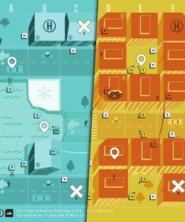 RUN: Barcelona and Copenhagen Promo Maps