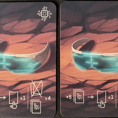 Eternitium Promo Card: Cyber Glasses Promo Card