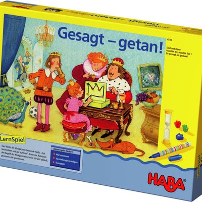 Gesagt - getan!