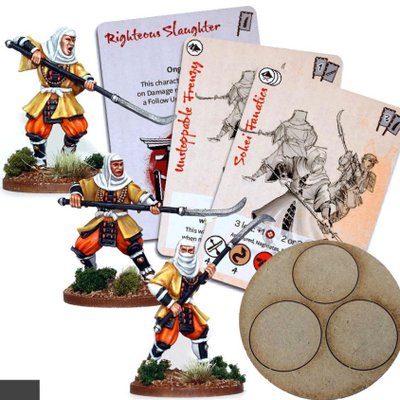 Test of Honour: The Samurai Miniatures Game – Sohei Fanatics