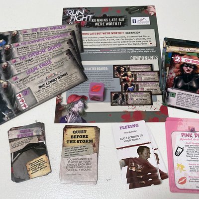 Run, Fight, or Die!: Running Late But We're Worth It Expansion