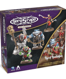 Heroscape: Crimson Widow and Dreadnoughts of Caraway Cavern Army Expansion