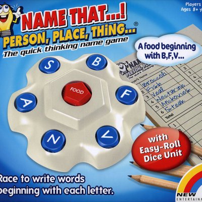 Name That...! Person, Place, Thing...