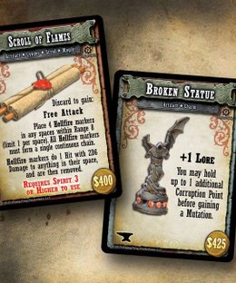 Shadows of Brimstone: Caverns of Cynder – Promo Cards