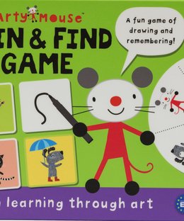 Arty Mouse: Spin & Find game