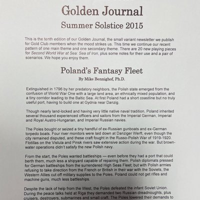 Second World War at Sea: Poland's Fantasy Fleet