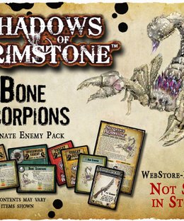 Shadows of Brimstone: Bone Scorpions XL-Sized Alternate Enemy Duo Pack