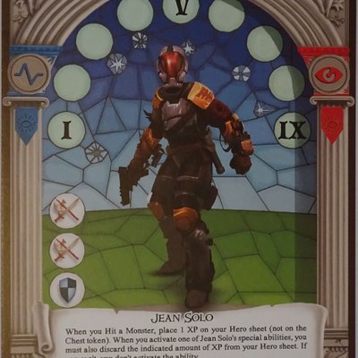 Dungeon Fighter: Jean Solo Promo Card