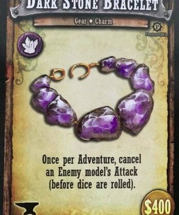 Shadows of Brimstone: Dark Stone Bracelet Promo Card