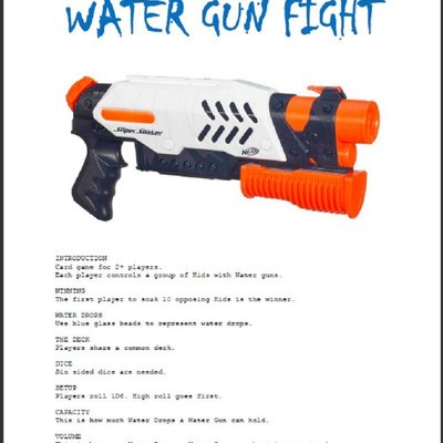 Water Gun Fight
