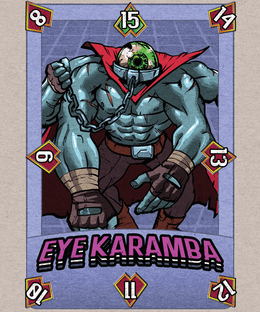 Super Pocket League Extreme Wrestling: Eye Karamba
