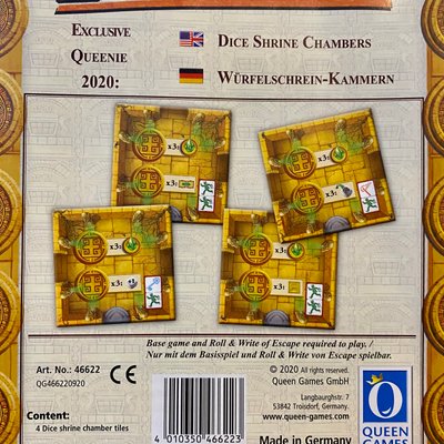 Escape: The Curse of the Temple – Exclusive Queenie 2020: Dice Shrine Chambers