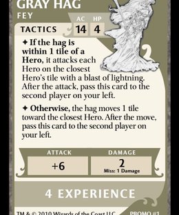 Dungeons & Dragons: Castle Ravenloft Board Game – Gray Hag Promo