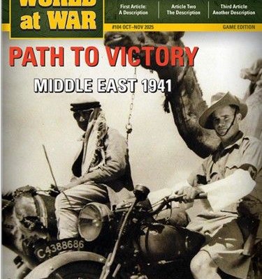 The Path to Victory: Middle East 1941