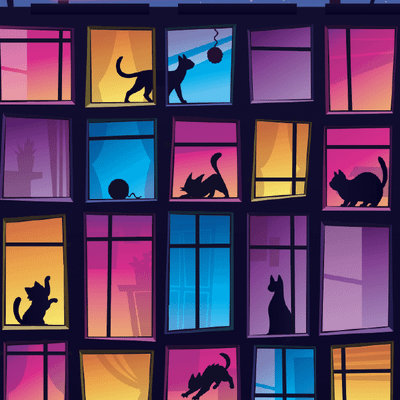 Skyscratchers: A Sneakily Strategic Game of Escaped Cats