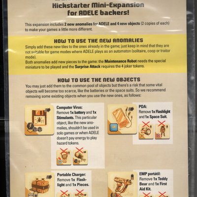 A.D.E.L.E.: Kickstarter Mini Expansion