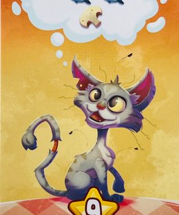 Pizza: Mangy Cat Customer Promo Card