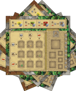 Zapotec: Asymmetrical Player Boards