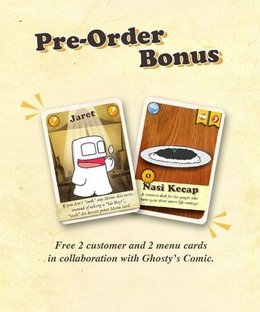 Waroong Wars (Second Edition): Ghosty Comics Promo cards