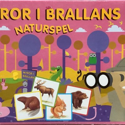 Myror i brallans naturspel