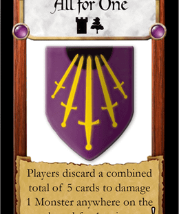 Castle Panic: All For One Promo Card