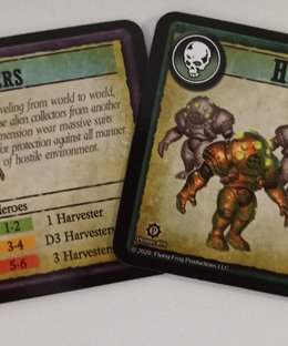 Shadows of Brimstone: Harvesters Otherworld Threat Cards