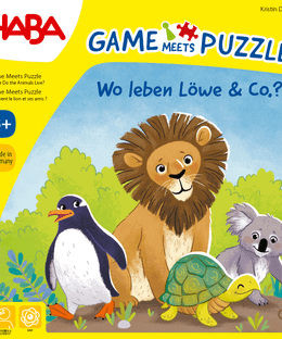 Game Meets Puzzle: Wo leben Löwe & Co.?
