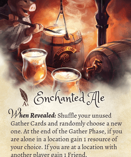 The Grimm Forest: Enchanted Ale Promo Card