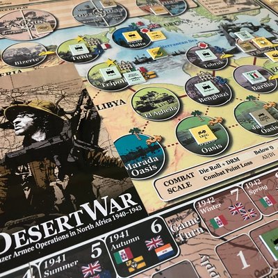 Desert War: PanzerArmee Operations in North Africa 1940-1943