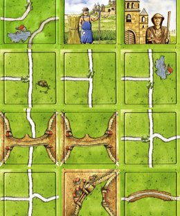 Cleric and Serf (fan expansion for Carcassonne)