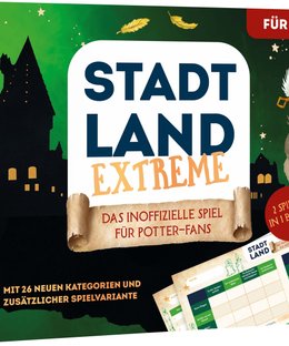 Stadt, Land, Extreme: Das inoffizielle Spiel für Potter-Fans