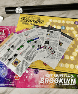 Age of Steam Expansion: Honeybee Hive Mind, Brooklyn & Escape Room