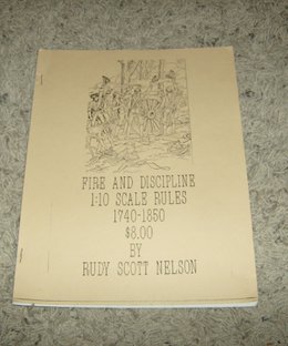 Fire and Discipline: 1:10 Scale Rules 1740-1850