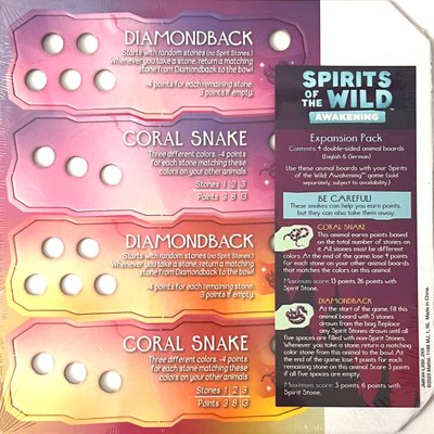 Spirits of the Wild Awakening: Venomous Snakes Promo