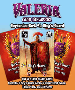 Valeria: Card Kingdoms – Expansion Pack #01: King's Guard