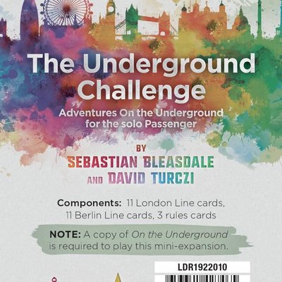 The Underground Challenge: London / Berlin