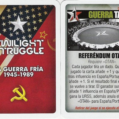 Twilight Struggle: "Referendum NATO" Promo Card