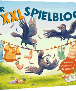 Der XXL-Spiel- und Spaßblock mit 50 Vorlagen: Rabentastisch!