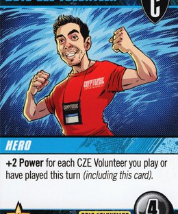 Cerberus Deck-Building Game: Cryptozoic 2016 Volunteer Promo Card