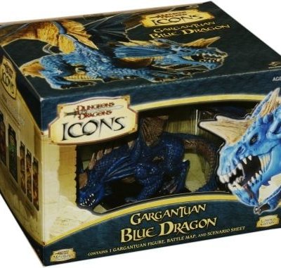 D&D Icons: Gargantuan  Blue Dragon