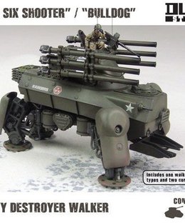 Dust Tactics: Heavy Destroyer Walker – "The Six Shooter" / "Bulldog"