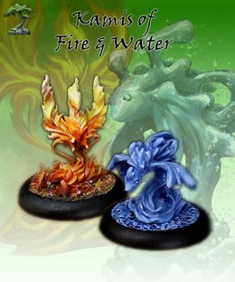 Bushido: Minor Kami of Fire and Water