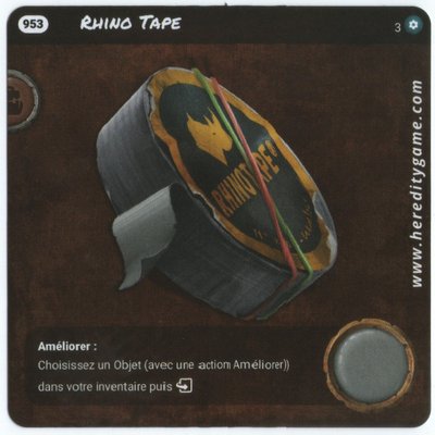 Heredity: Rhino Tape Promo Card