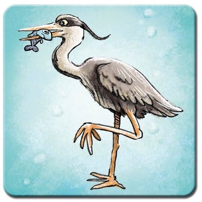 Fish'n'Stones: Heron
