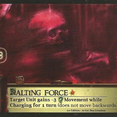 Castle Assault: Halting Force Promo Card