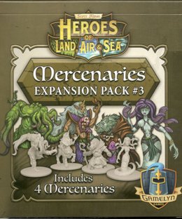 Heroes of Land, Air & Sea: Mercenaries Expansion Pack #3
