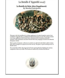 La Bataille de Rohr 1809