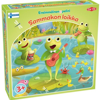 Ensimmäinen pelini: Sammakon loikka