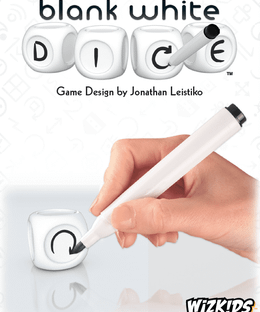 Blank White Dice
