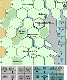 Postcard Civil War East